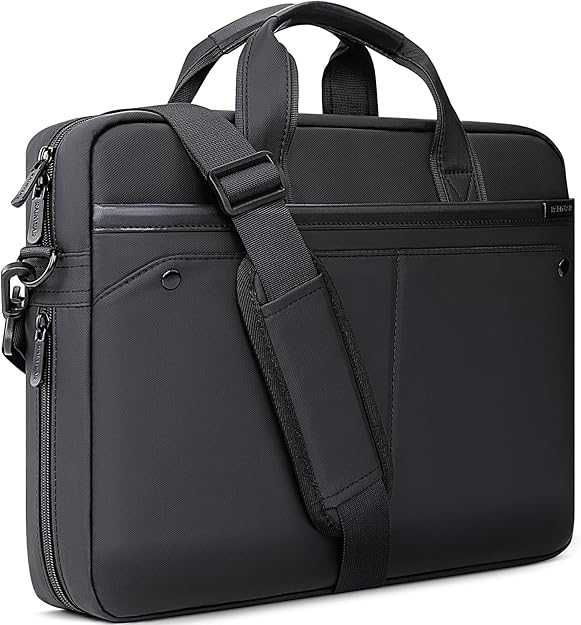 Разширяема чанта за лаптоп RAINYEAR, подходяща за 15,6-инчов лаптоп