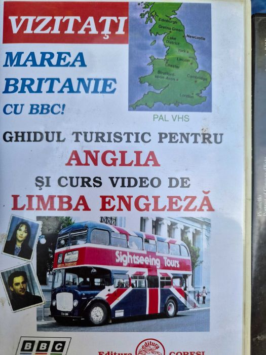 6 casete VHS ghiduri turistice
