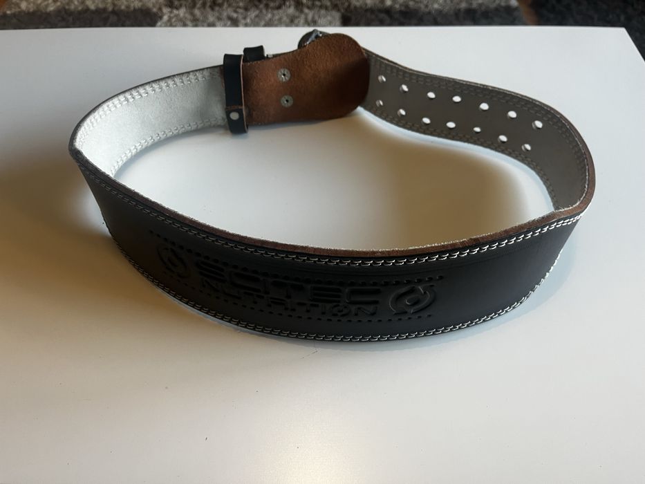 Curea  Piele Centura Scitec weightlifter pentru a subtinerea Spate