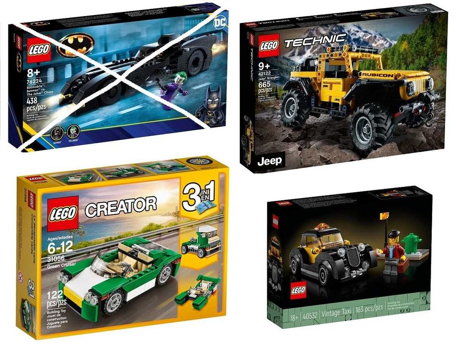 Lego [asamblate] originale, pret mic (manuale sigilate)