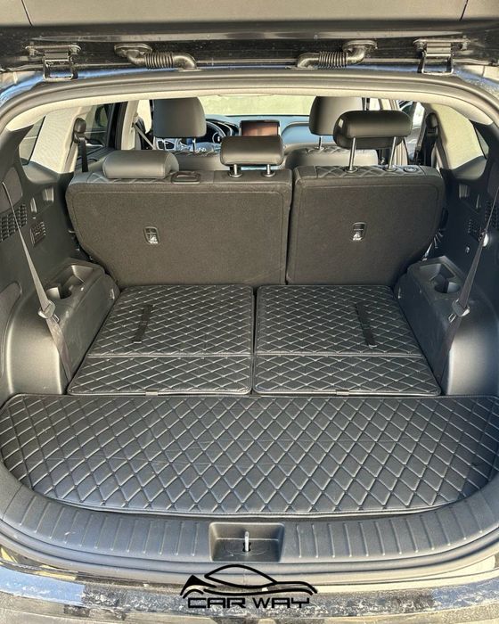 9D polik / коврики для Hyundai Santafe