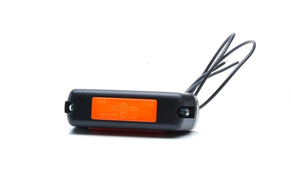 1 бр. ЛЕД LED неон вертикални габарити с тройна функция 12-24V , Полша