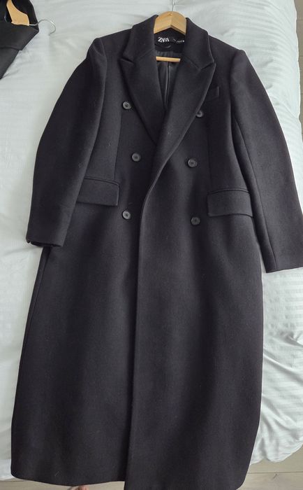 Palton lână 75%, Zara, mărimea XS