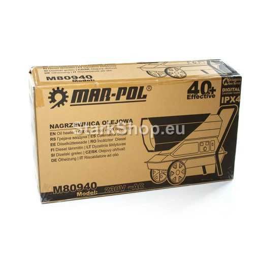 Дизелов Калорифер 40 kW 720 м³/час 19 литр Дисплей Термостат Регулатор