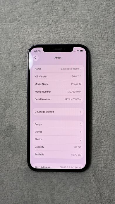 iPhone 12 64 Gb Negru