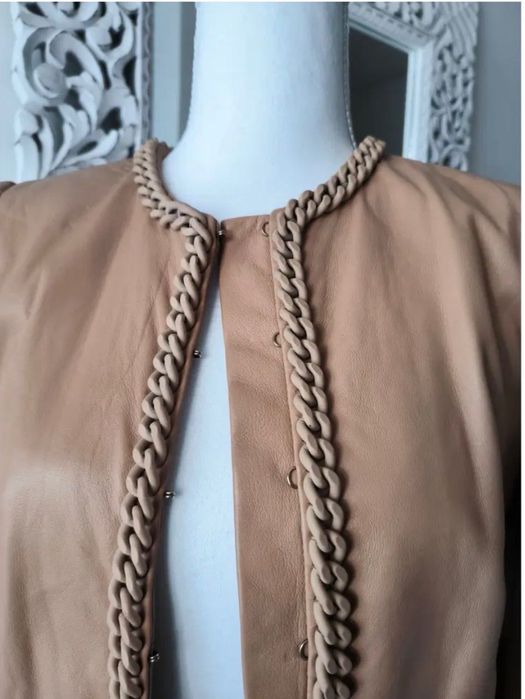 Elisabetta Franchi ест.кожа оригинално яке