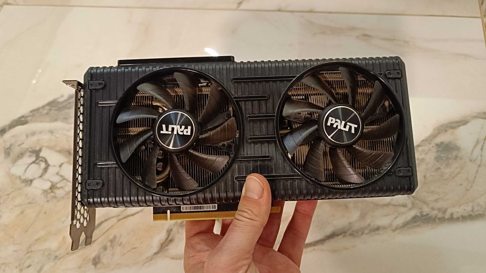 PALIT GeForce RTX 3060 Ti – 8GB GDDR6.