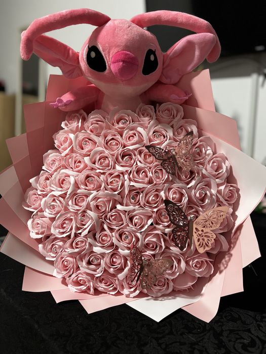 Buchete de flori din sapun personalizate