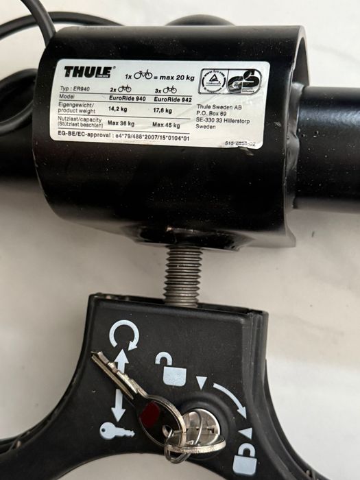 Suport auto biciclete Thule