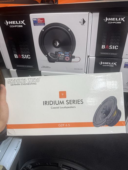 Ground Zero Iridium 6.5 coaxial
