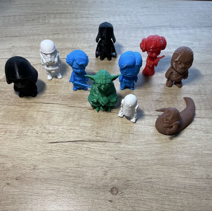 Set figurine Star Wars imprimate 3D