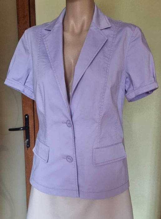 Sacou TAIFUN mov/lila deschis, bumbac 96%, elastan 4%, marimea 42