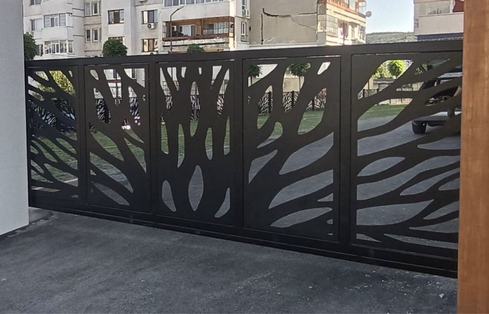 Метални оградни пана - лазерно изрязани