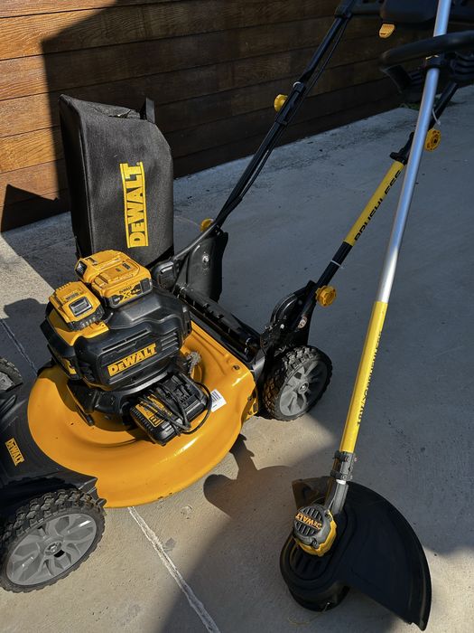 Акумулаторна косачка и тример-De Walt