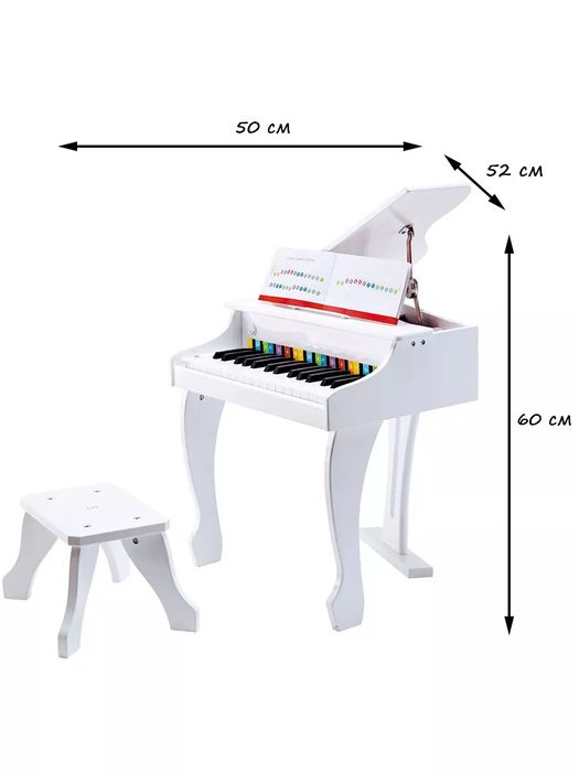 Детский деревянный Музыкальный пианино.