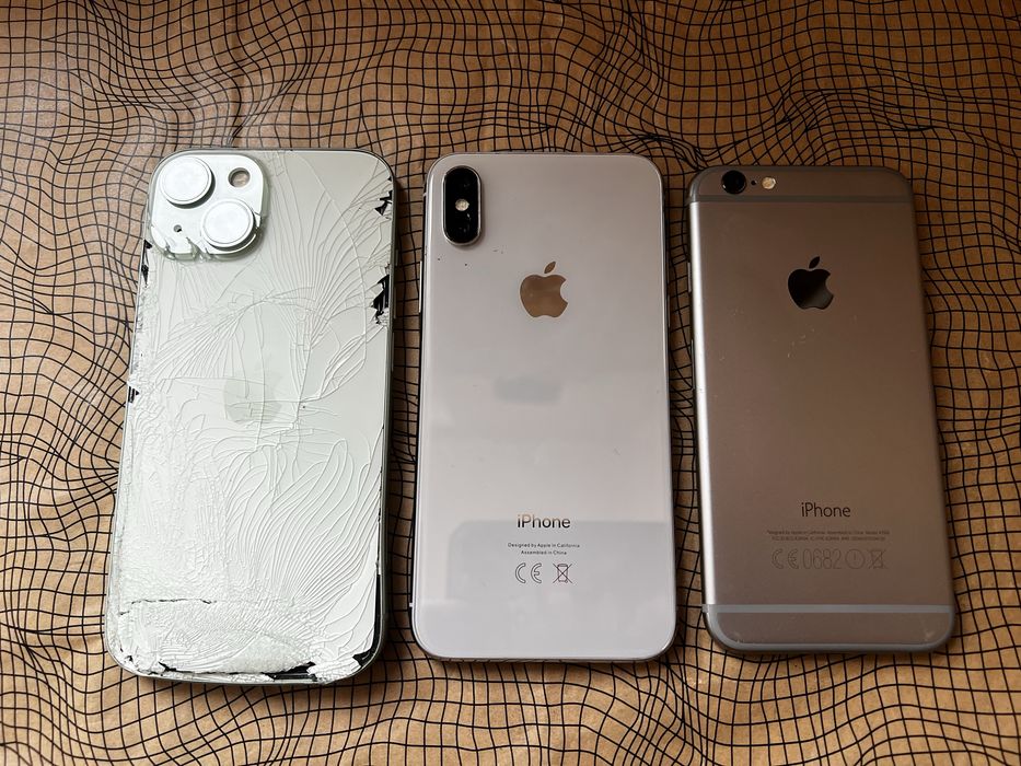 IPhone X за части заключени с iCloud