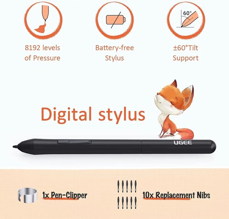 Tabletă grafică digitală UGEE S640 Sigilat !