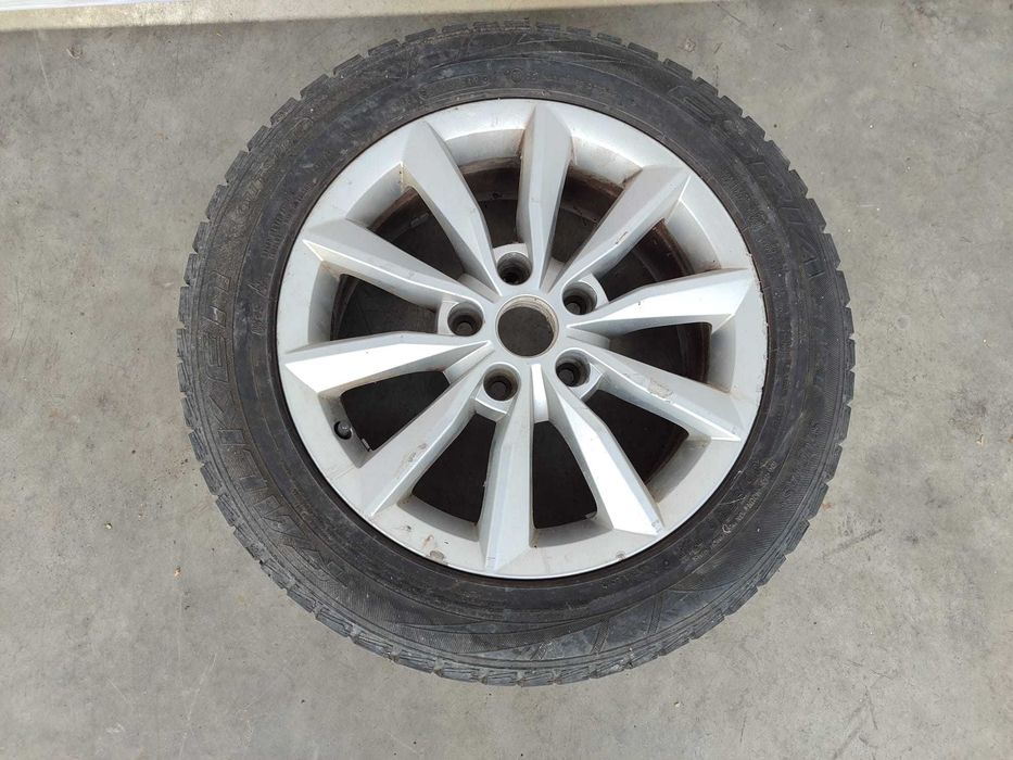 Janta aliaj R16 5x112 205/55R16 94R Skoda Octavia Mk3 5E 6.5JX16H2 ET46 2017 / [2013-2019] / (12B) 3 BUC