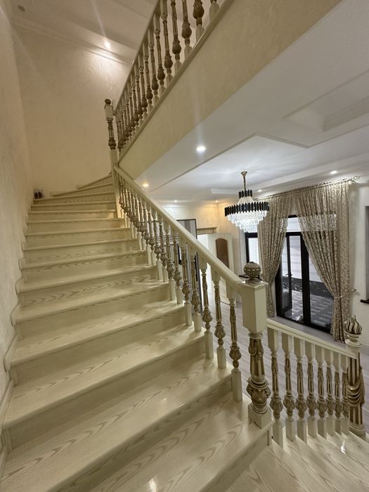 Продается 2.7соток 2этажа Коттедж Евродом Хонобод Сергели тумани