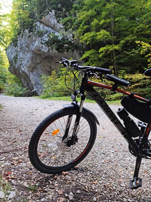 Bicicleta CARPAT MTB-HT, 24 Viteze, Cadru Aluminiu, Roti 27.5