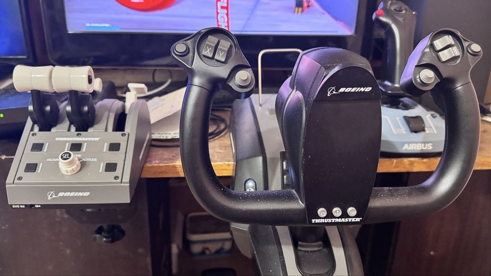 Thrustmaster Yoke Pack Boeing Edition