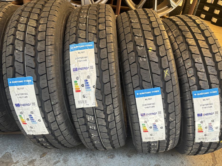 Anvelope noi de vara Sumitomo 215/75/16 C