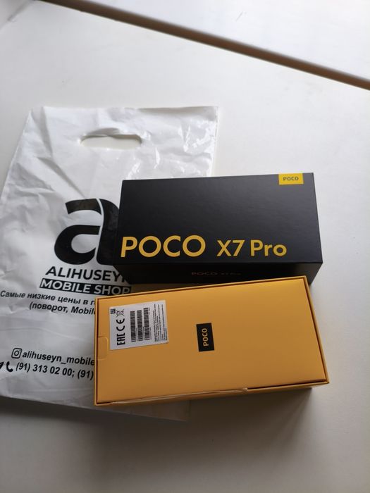 Poco X7 Pro igravoy telefon.