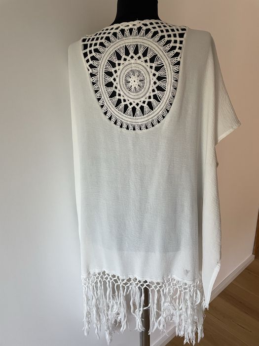 Cardigan de dama de plaja