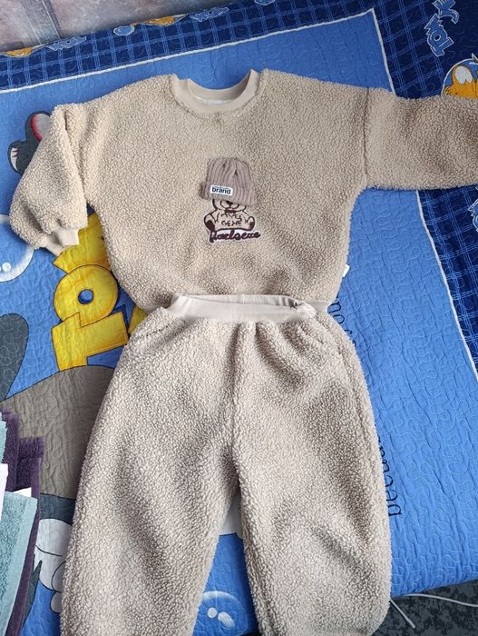 Костюм на флисе  теплый