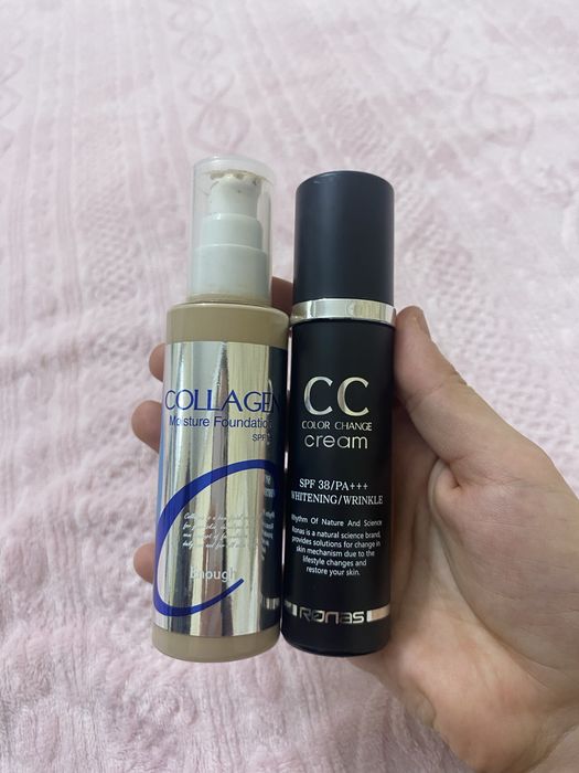 tonalniy collagen originali va CC krem tola ishlatilmagan pachti