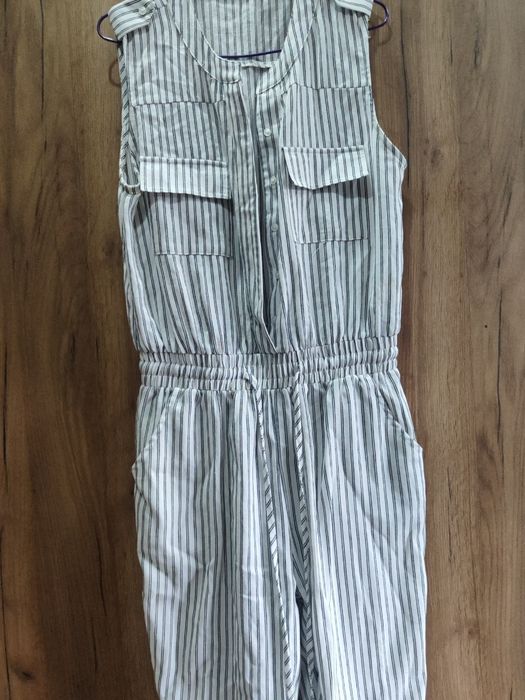 Женский полосатый комбенизон