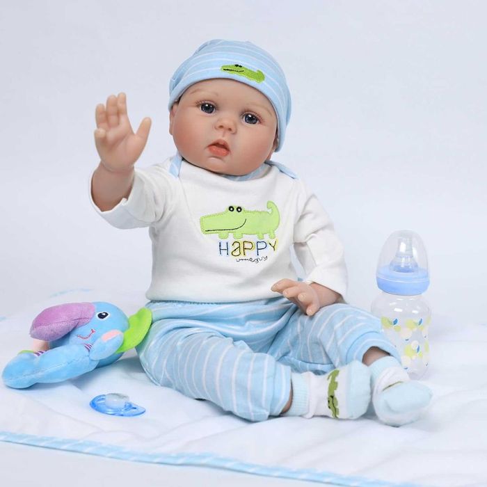 Кукла  Reborn,размер 55 см.США.В комплекте 7 предметов