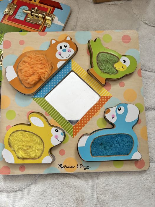 Дървени Монтесори играчки