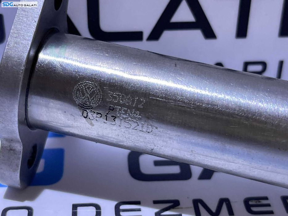 Teava Conducta Galerie Admisie Aer Gaze EGR Skoda Roomster 1.2 TDI CFW CFWA 2011 - 2015 Cod 03P131521D [AV1318]