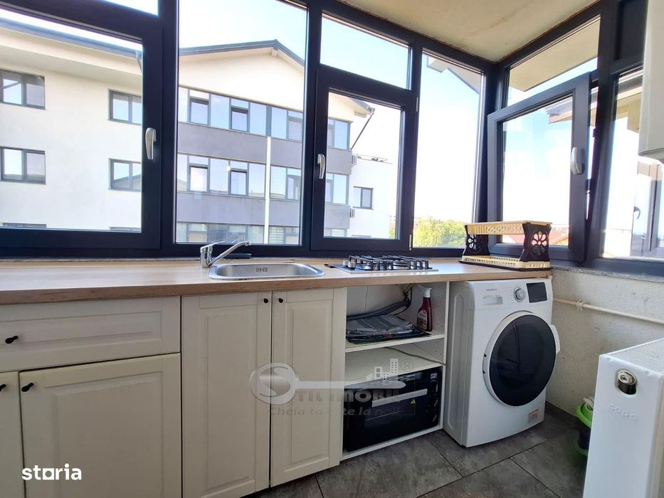 Apartament de inchiriat Valea Lupului, 2 camere, bloc 2022, parcare in