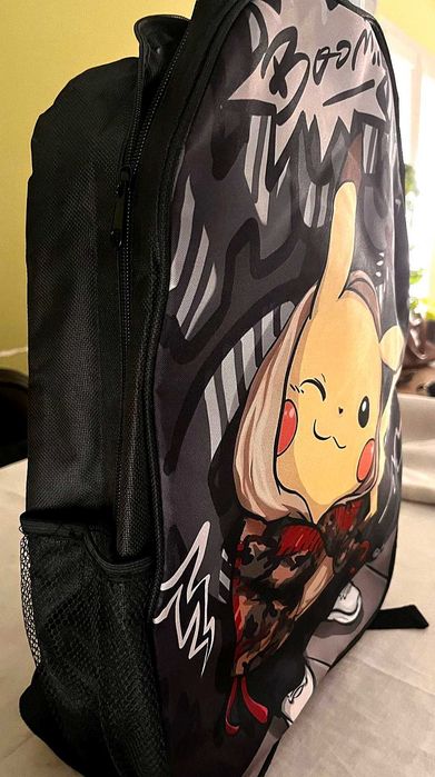 Ghiozdan Școală Pokemon Pikachu Rucsac Copii Grădiniță Nou