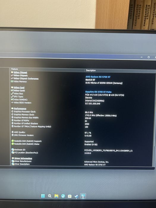 Placa Video Amd Rx5700xt