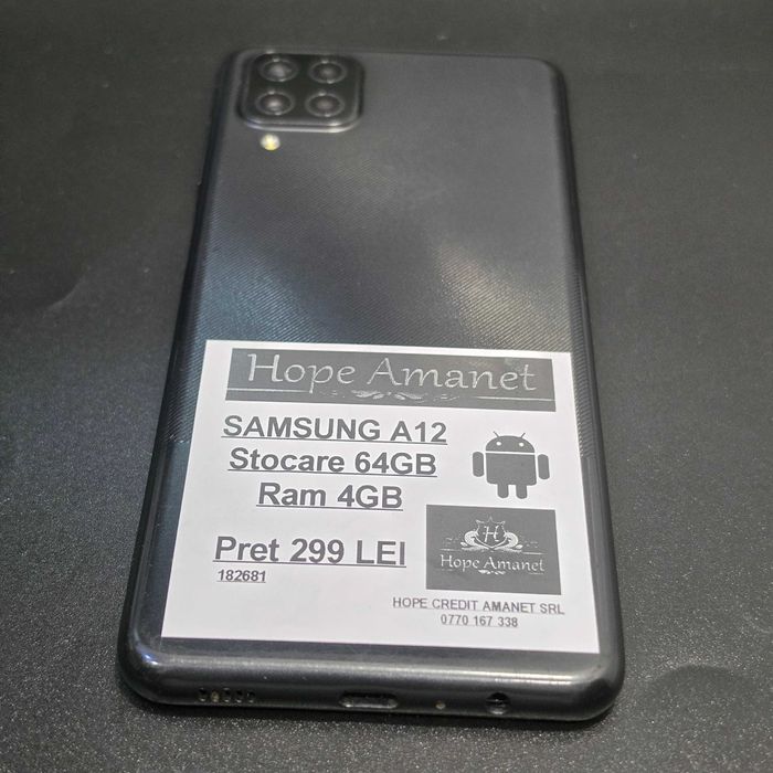 HOPE AMANET P8  Samsung A12 64 gb 4 gb ram