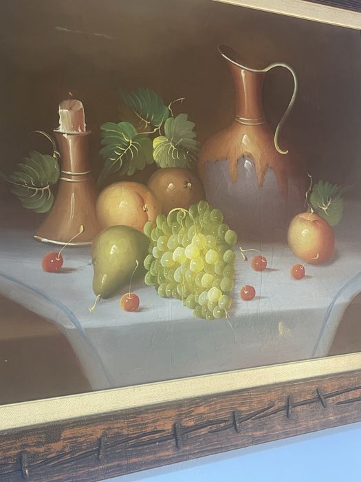 Tablou, panza , rama lemn