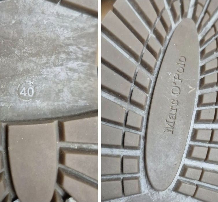 Cizme de iarna, Marc O'Polo, Piele naturală groasă - 40 (26 cm)