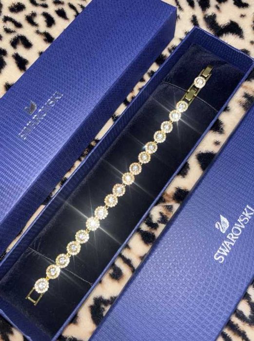 Bratara Swarovski Angelic, Aurie - nouă, în cutie