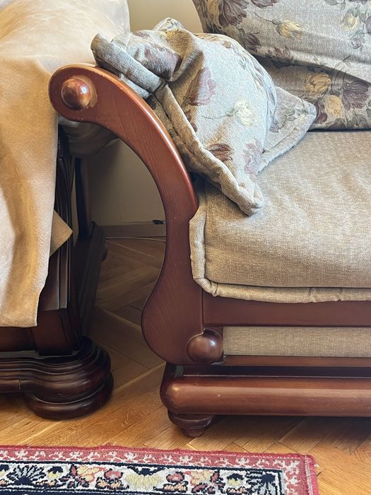 Кресло - масивно дърво