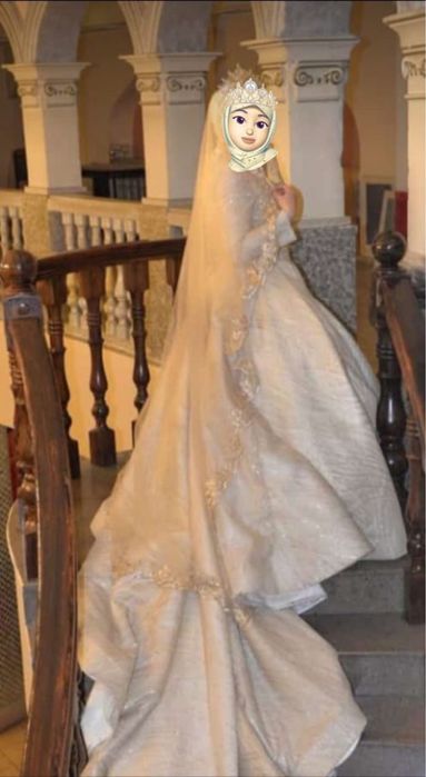 Свадебное платье для покрытых девушек