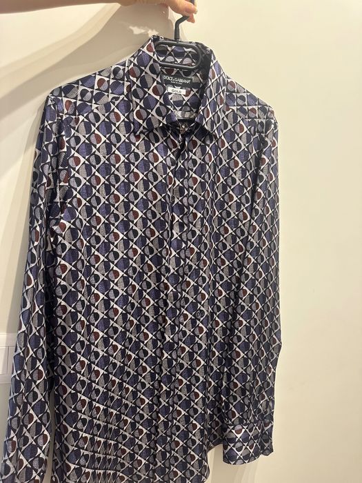 Копринена риза DOLCE & GABBANA
