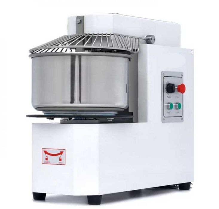 Malaxor aluat cu spirala cuva detasabila, 30-50 litri, 220Vmixer aluat