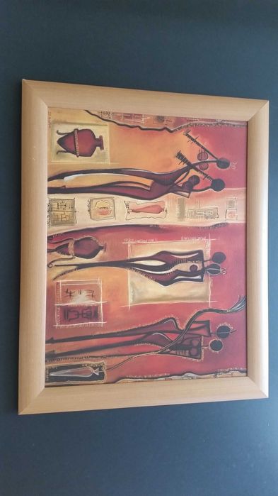 2 чудесни картини в супер рамки от 1 и същи художник.