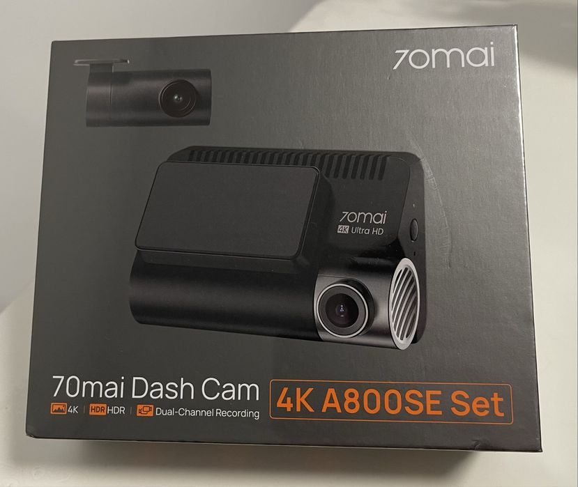 Camera Auto 70MAI A800SE Dashcam XIAOMI, 4K, Duala, GARANTIE, SIGILATA