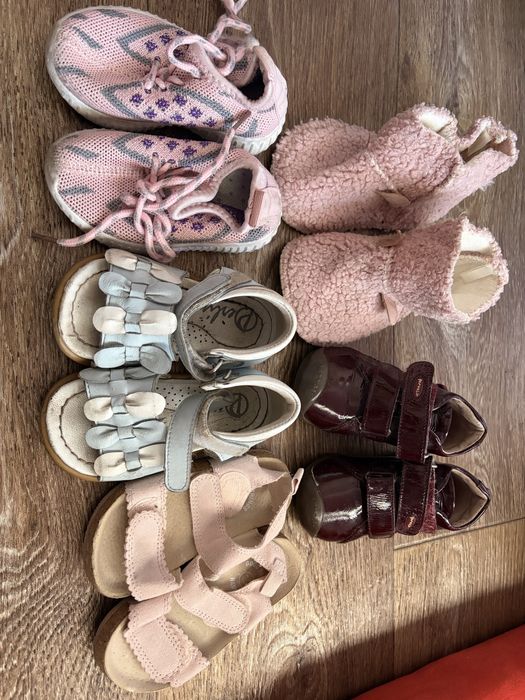 Детская обвувь для девочки 20-21 р