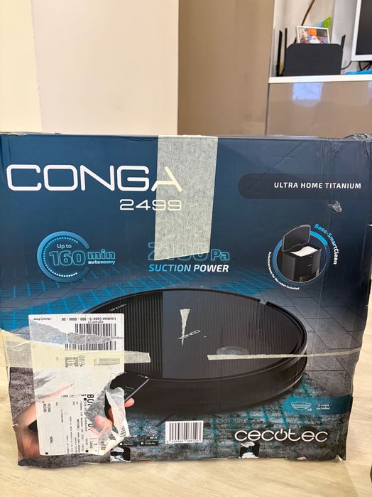 Прахосмукачка робот Cecotec Conga 2499 Ultra Home Titanium