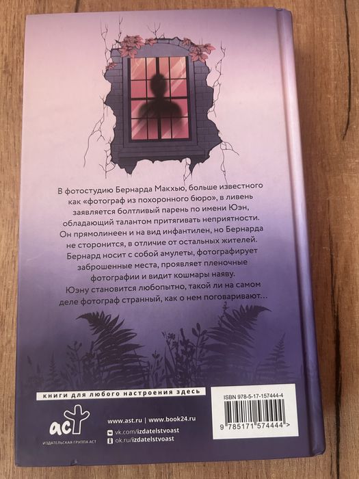 книга «окно призрака»